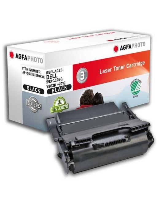 APTD59311050XXE AgfaPhoto 36000 page yield, f/Dell, Black