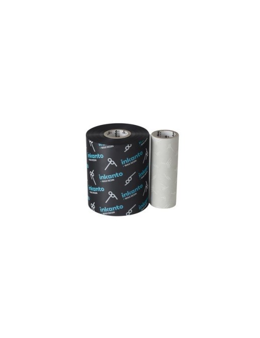 T42502IO ARMOR Thermal Transfer Ribbon, WAX/RESIN, APR 6, Black, 80x300, Inking: Outside, 10 rolls/box