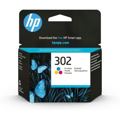 F6U65AE HP 302 Tri-Color Original Ink Cartridge