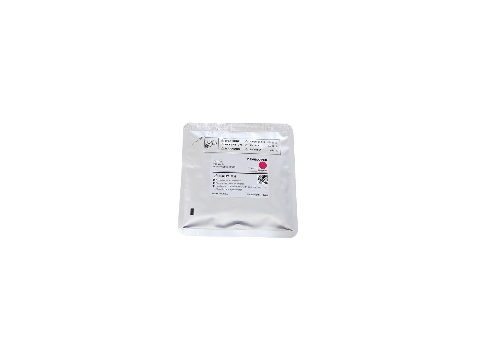 MSP171017 CoreParts Magenta Developer 600K KONICA MINOLTA Bizhub C258/308/368brBizhub C458/558/658 MSP171017 CoreParts Magenta Developer 600K KONICA MINOLTA Bizhub C258/308/368brBizhub C458/558/658