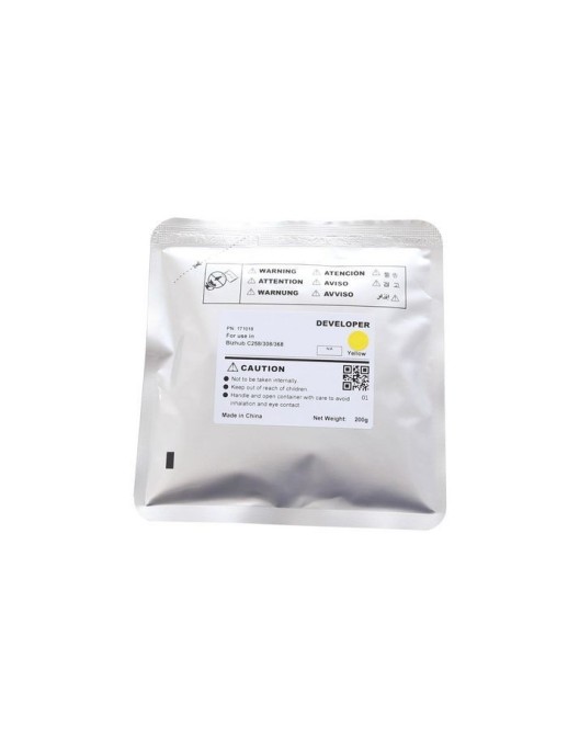 MSP171018 CoreParts Yellow Developer 600K KONICA MINOLTA Bizhub C258/308/368brBizhub C458/558/658