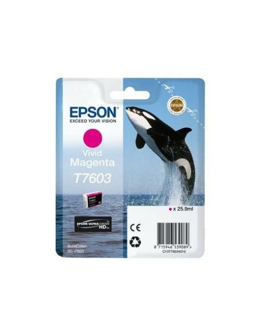 C13T76034N10 Epson Ink Cartridge 1 Pc(S) Original Vivid Magenta