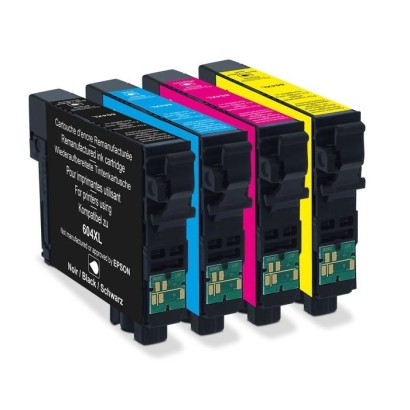 QI-EP2080BCMY CoreParts Toner Black, Cyan, Magenta, Yellow Multipack for EPSON suitable for PACK 4 REM. FOR EPS.604XL BCMY 604XL
