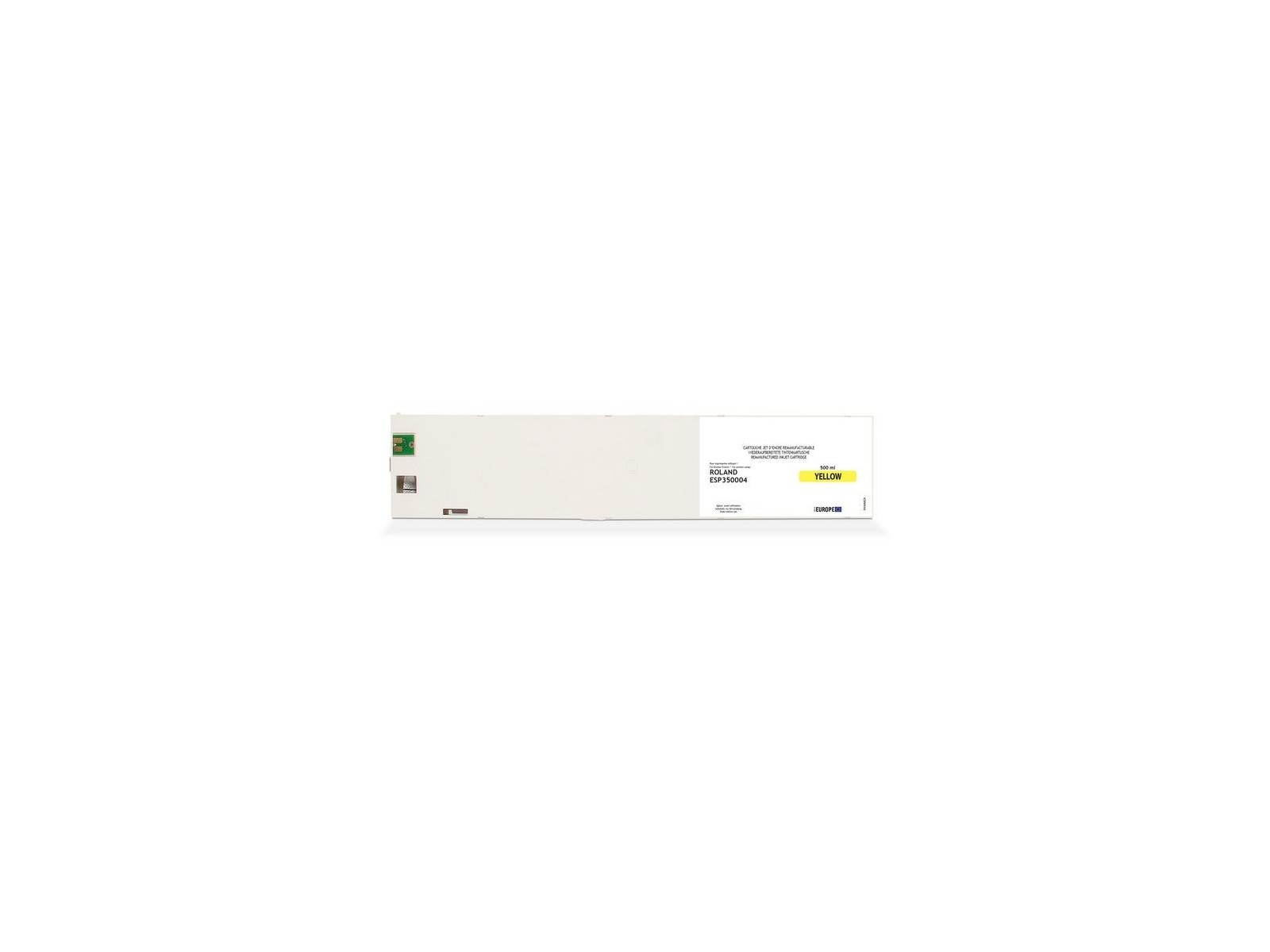 QI-RO1002Y CoreParts Toner Yellow Blister for ROLAND Content ml: 500ml suitable for ROL ECO-SOL MAX 3 ESP350004 Yellow ROLAND ES QI-RO1002Y CoreParts Toner Yellow Blister for ROLAND Content ml: 500ml suitable for ROL ECO-SOL MAX 3 ESP350004 Yellow ROLAND ES