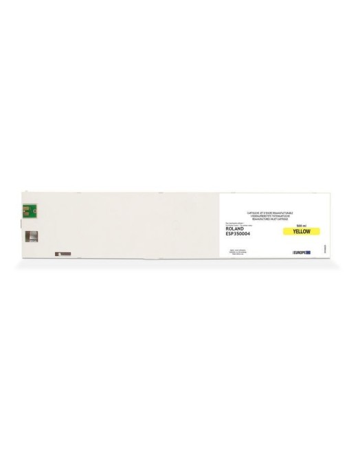 QI-RO1002Y CoreParts Toner Yellow Blister for ROLAND Content ml: 500ml suitable for ROL ECO-SOL MAX 3 ESP350004 Yellow ROLAND ES