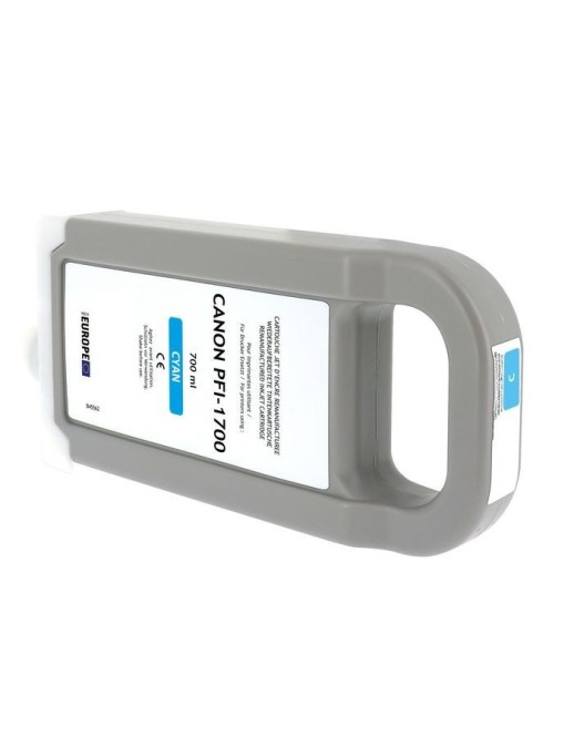 QI-CA2167C CoreParts Toner Cyan Blister for CANON Content ml: 700ml suitable for REMAN FOR LF CAN PFI-1700 CYAN CANON PFI-1700 C