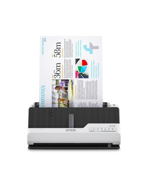 B11B272401 Epson Ds-C330 Adf + Sheet-Fed Scanner 600 X 600 Dpi A4 Black, White