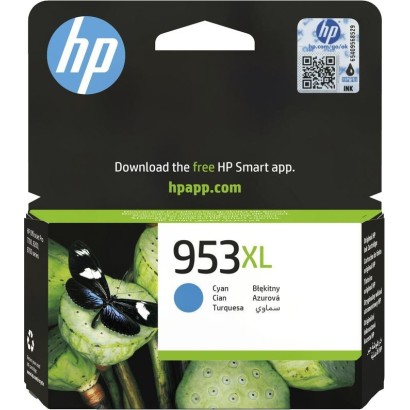 F6U16AE HP 953Xl High Yield Cyan Original Ink Cartridge