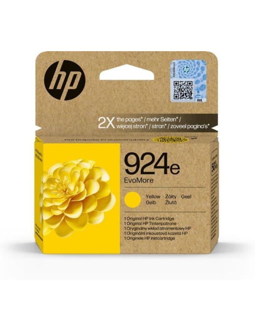 4K0U9NE HP 924E Evomore Yellow Original Ink Cartridge
