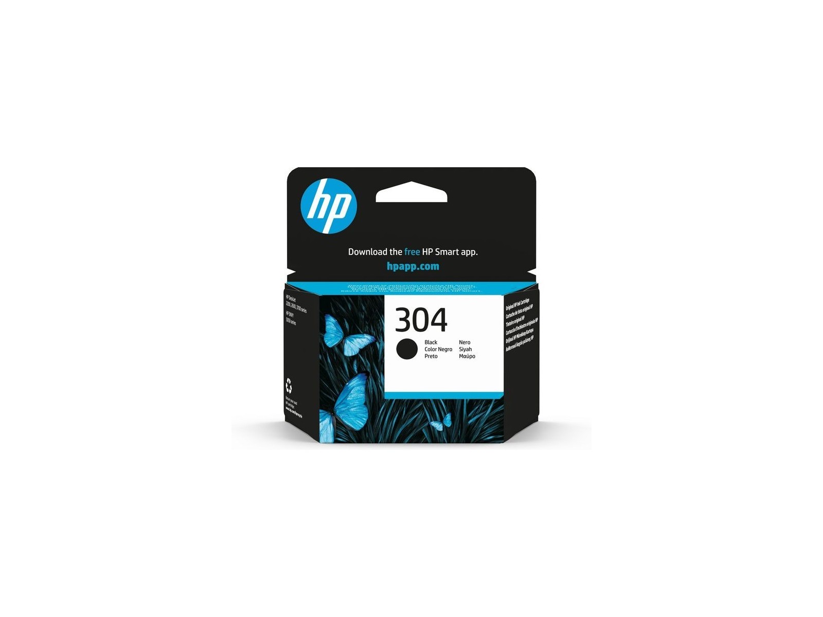 N9K06AEBA3 HP 304 Black Original Ink Cartridge N9K06AEBA3 HP 304 Black Original Ink Cartridge