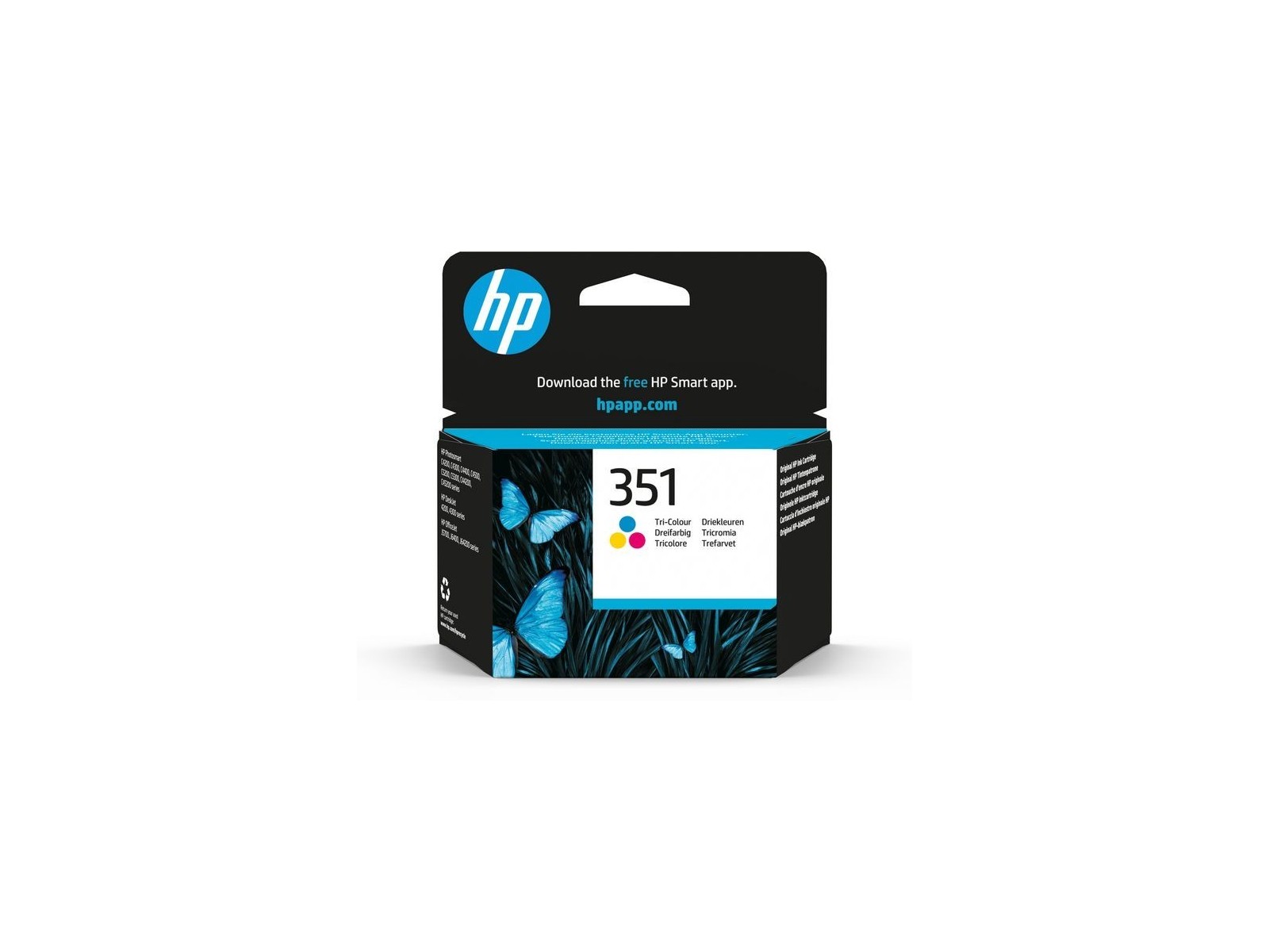 CB337EEBA3 HP 351 Tri-Color Original Ink Cartridge CB337EEBA3 HP 351 Tri-Color Original Ink Cartridge