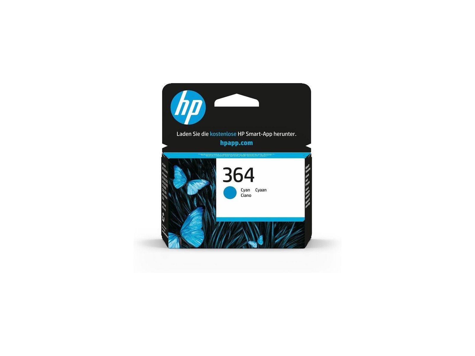 CB318EEBA3 HP 364 Cyan Original Ink Cartridge CB318EEBA3 HP 364 Cyan Original Ink Cartridge