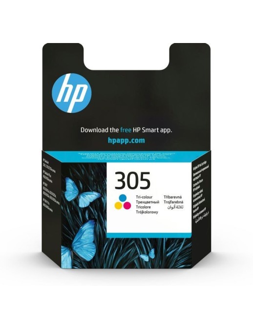 3YM60AEUUQ HP 305 Tri-Color Original Ink Cartridge