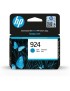 4K0U3NE301 HP 924 Cyan Original Ink Cartridge