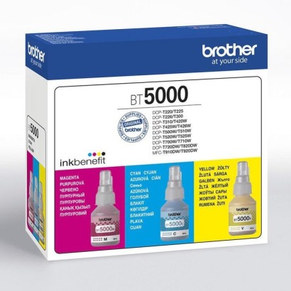 BT5000CLVAL Brother Ink Cartridge 3 Pc(S) Compatible Cyan, Magenta, Yellow