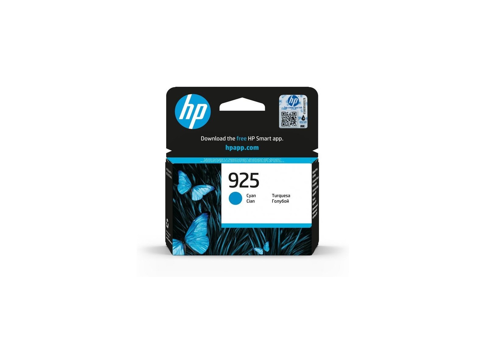 4K0V6PE HP 925 Cyan Original Ink Cartridge 4K0V6PE HP 925 Cyan Original Ink Cartridge