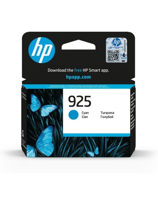 4K0V6PE HP 925 Cyan Original Ink Cartridge