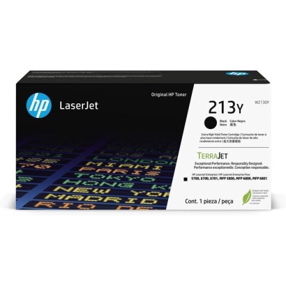 W2130Y HP 213Y Extra High Yield Black Original Laserjet Toner Cartridge