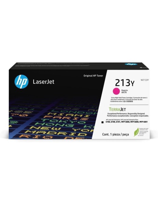 W2133Y HP 213Y Extra High Yield Magenta Original Laserjet Toner Cartridge