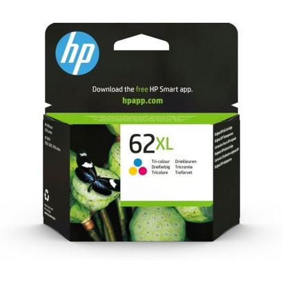 C2P07AEUUQ HP 62Xl High Yield Tri-Color Original Ink Cartridge