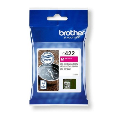 LC422M Brother Lc-422M Ink Cartridge 1 Pc(S) Original Magenta