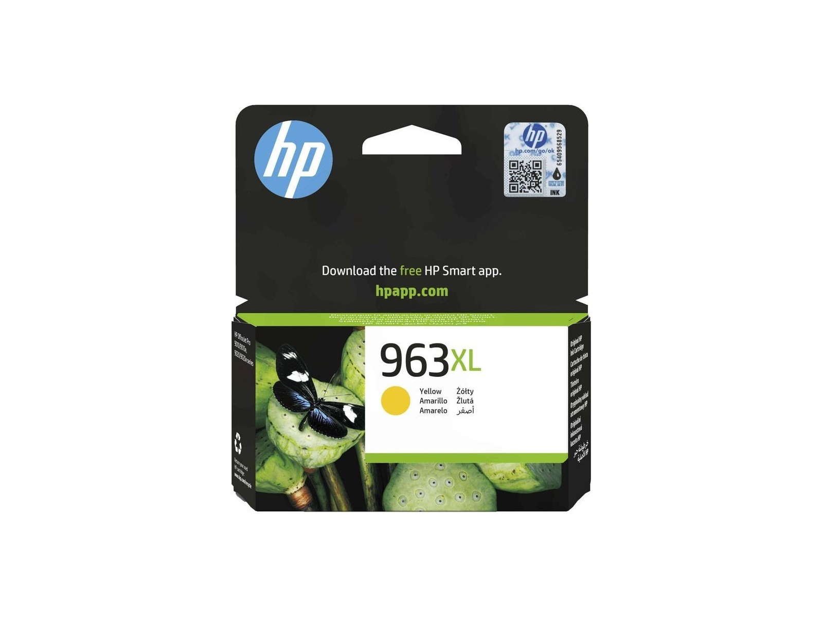 3JA29AEBGY HP 963Xl High Yield Yellow Original Ink Cartridge 3JA29AEBGY HP 963Xl High Yield Yellow Original Ink Cartridge