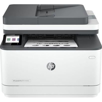 3G629FB19 HP Laserjet Pro Mfp 3102Fdn Printer, Black And White, Printer For Small Medium Business, Print, Copy, Scan, Fax, Autom