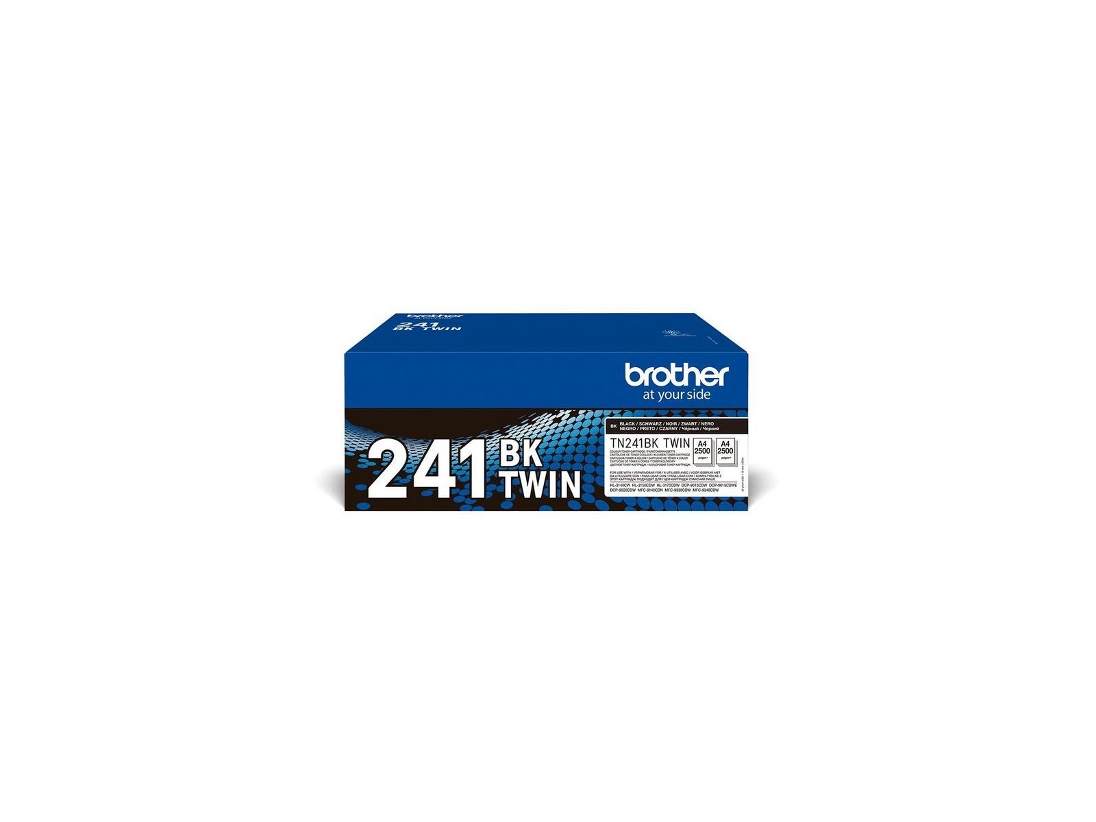 TN241BKTWIN Brother TN241BK TWIN TONER FOR DCL - MOQ 4 TN241BKTWIN Brother TN241BK TWIN TONER FOR DCL - MOQ 4