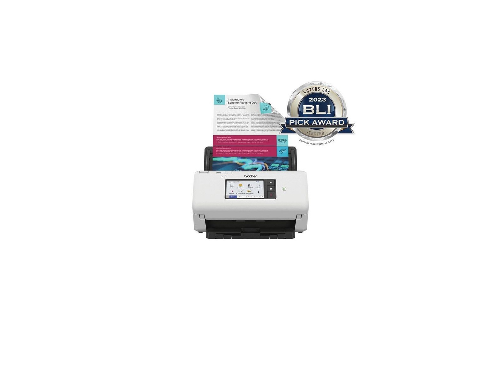 ADS4700WRE1 Brother Ads-4700W Adf + Sheet-Fed Scanner 600 X 600 Dpi A4 Black, White ADS4700WRE1 Brother Ads-4700W Adf + Sheet-Fed Scanner 600 X 600 Dpi A4 Black, White
