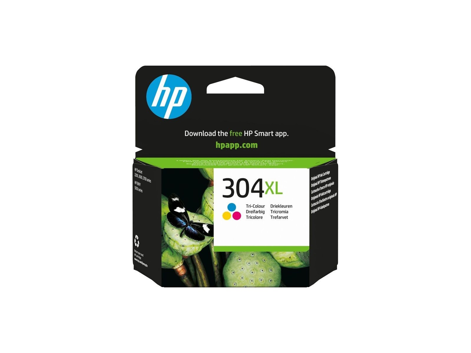 N9K07AEBA3 HP 304Xl Tri-Color Original Ink Cartridge N9K07AEBA3 HP 304Xl Tri-Color Original Ink Cartridge