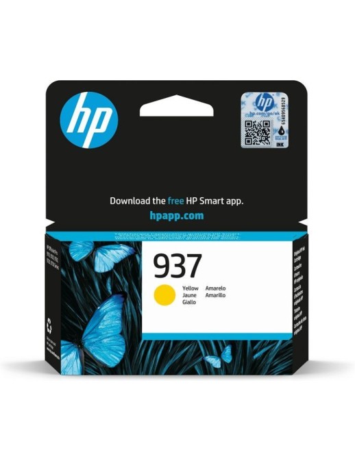 4S6W4NESE1 HP 937 YELLOW EN/DE/PL/CZ ORIGINAL INK CARTRIDGE