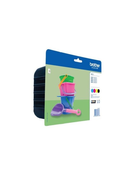 LC-221VALBPDR Brother Ink Cartridge 4 Pc(S) Original Black, Cyan, Magenta, Yellow