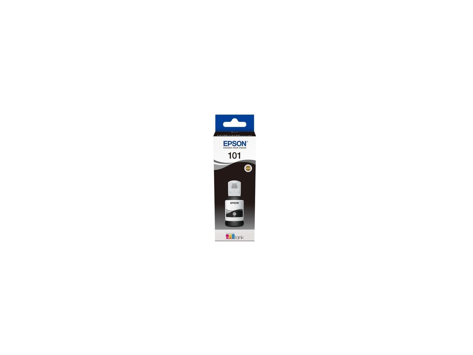 C13T03V14A Epson 101 Ecotank Black Ink Cartridge 1 Pc(S) Original C13T03V14A Epson 101 Ecotank Black Ink Cartridge 1 Pc(S) Original