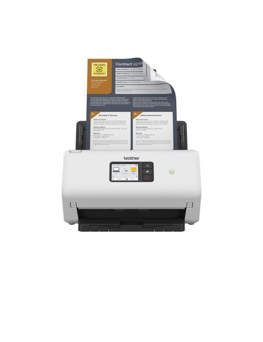 ADS4500WRE1 Brother Ads-4500W Adf Scanner 600 X 600 Dpi A4 Black, White