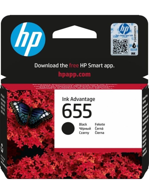 CZ109AEBHK HP 655 Black Original Ink Advantage Cartridge