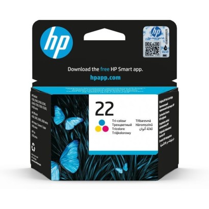 C9352AEUUQ HP 22 Tri-Color Original Ink Cartridge