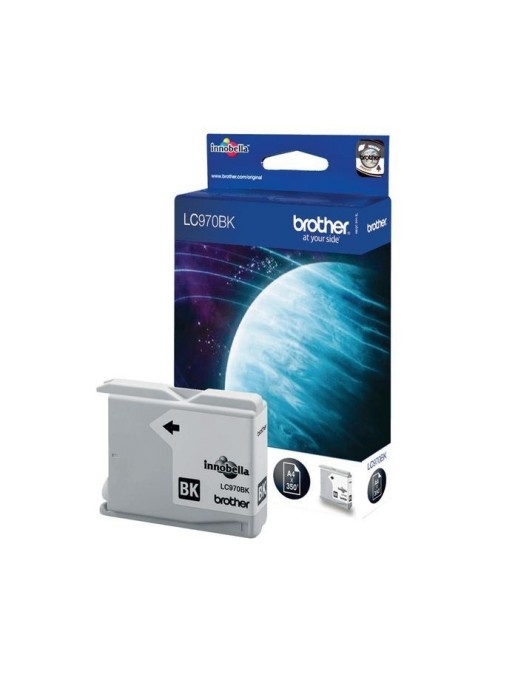 LC-970BK Brother Lc970Bk Ink Cartridge 1 Pc(S) Original Black