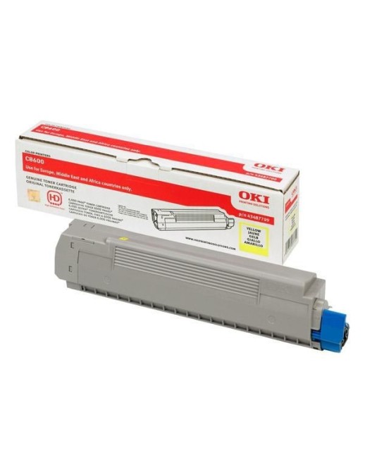 43487709 OKI Toner Cartridge 1 Pc(S) Original Yellow