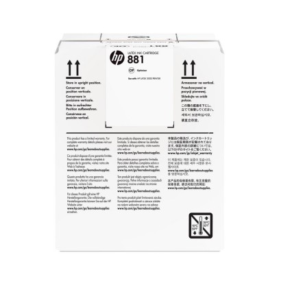 CR337A HP 881 5-liter Latex Optimizer Cartridge