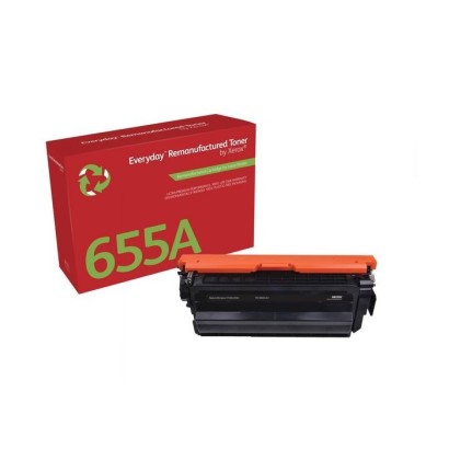 006R04343 Xerox Ay Remanufactured Everyday Black Remanufactured Toner By Xerox Replaces Hp 655A (Cf450A), Standard Capacity