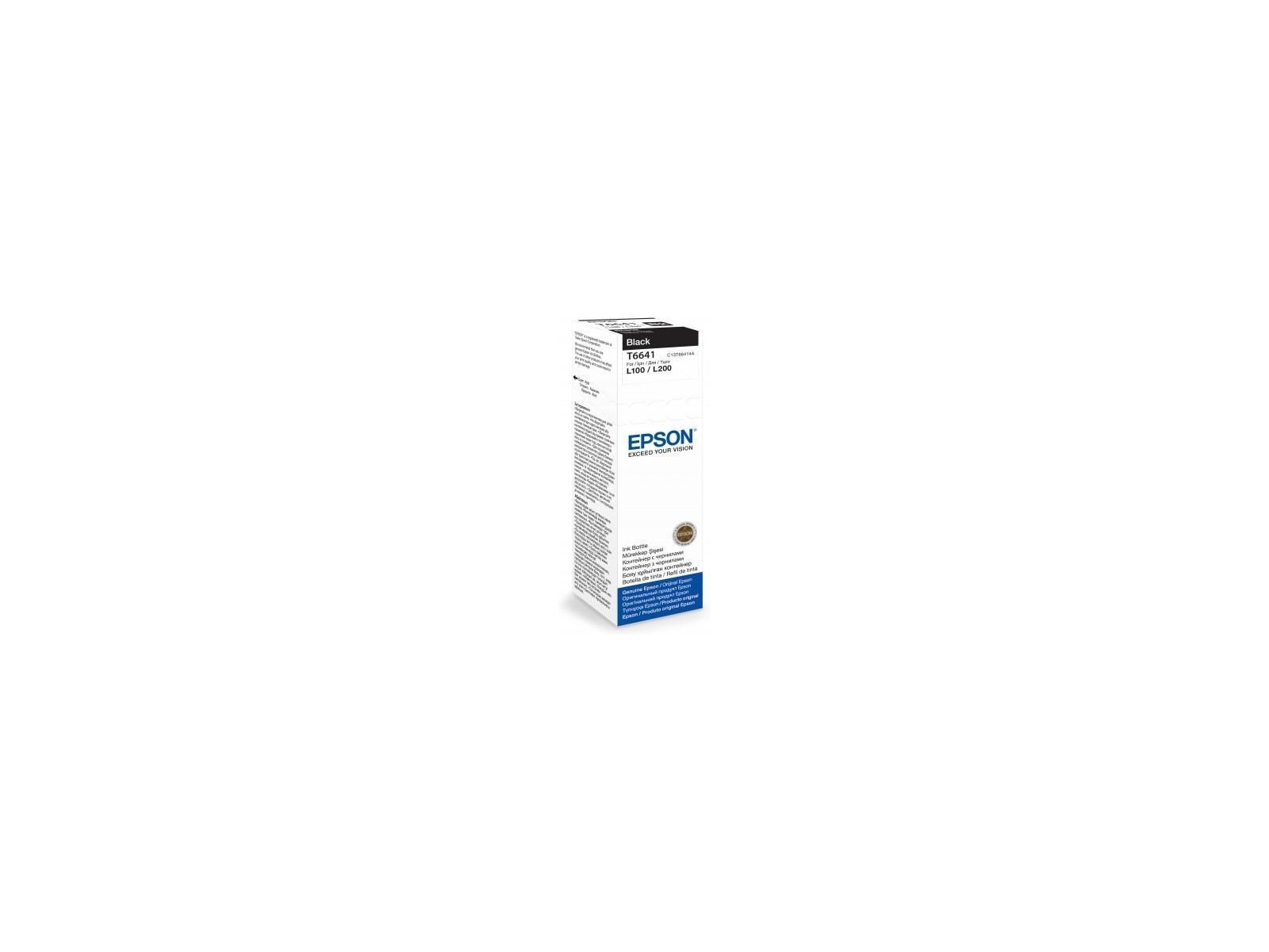 C13T66414A Epson T6641 Black Ink Bottle 70Ml C13T66414A Epson T6641 Black Ink Bottle 70Ml