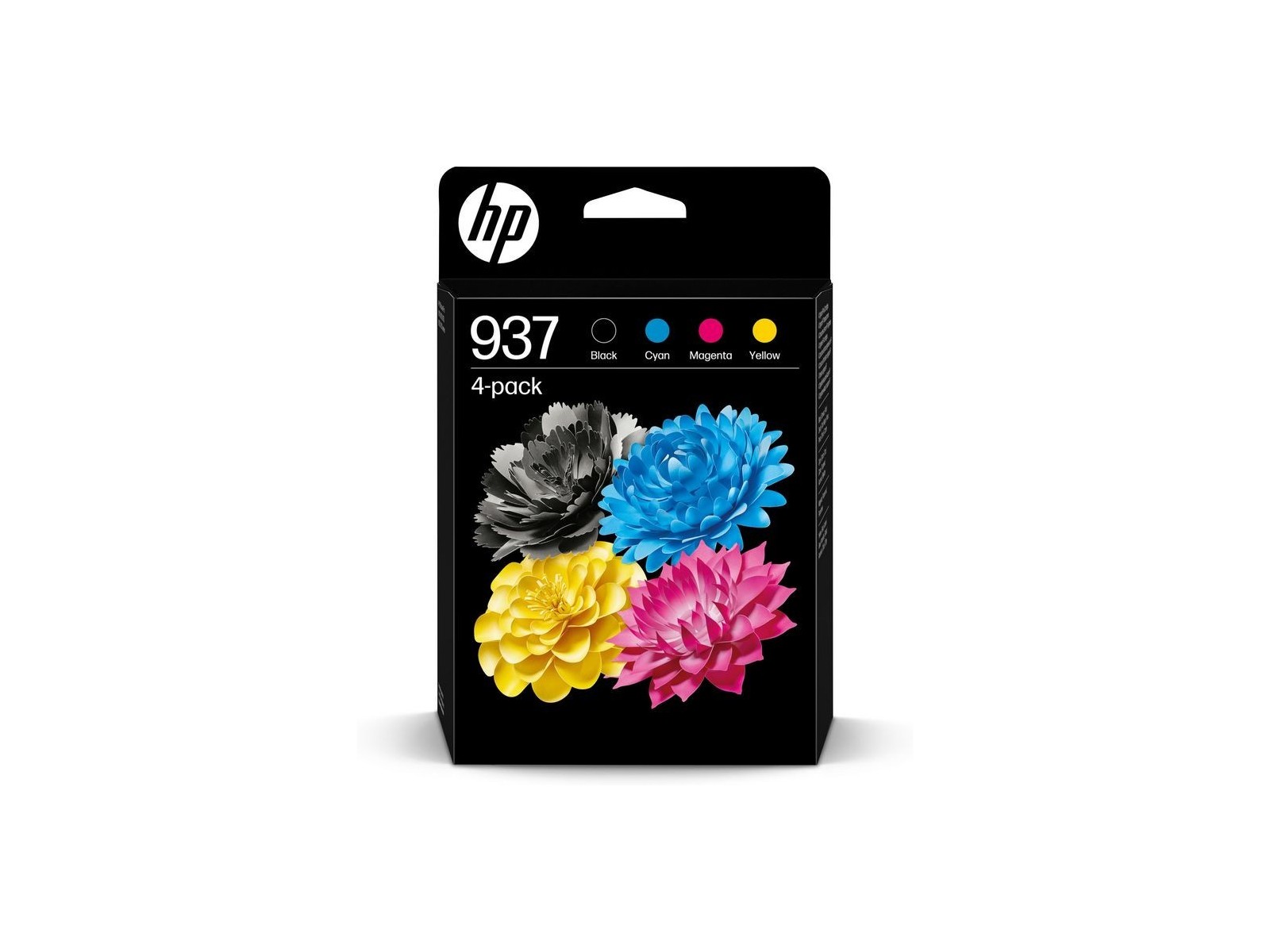6C400NE301 HP 937 CMYK Original Ink Cartridge 4-Pack 6C400NE301 HP 937 CMYK Original Ink Cartridge 4-Pack