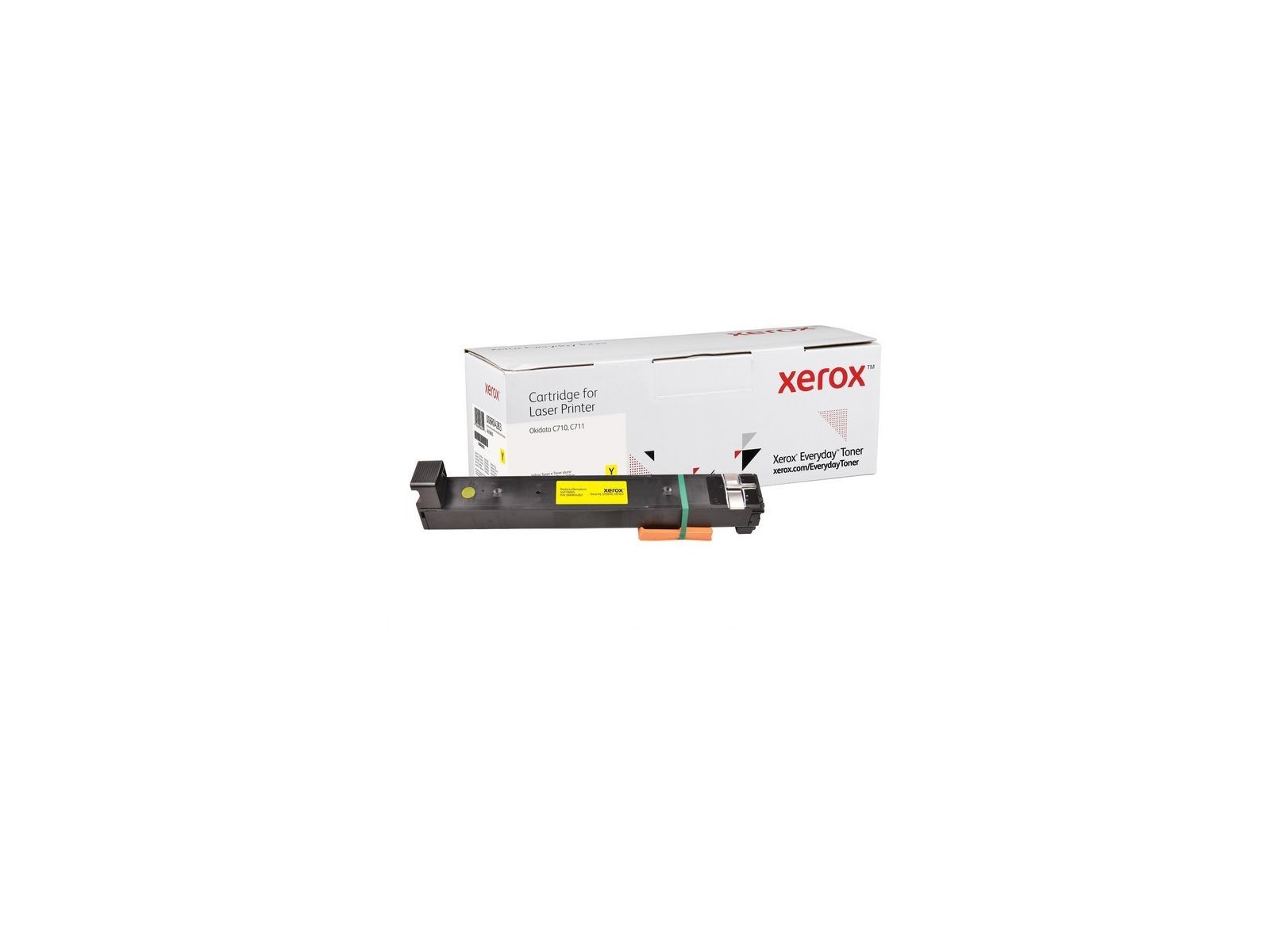 006R04283 Xerox Everyday Yellow Toner Compatible With Oki 44318605, Standard Yield 006R04283 Xerox Everyday Yellow Toner Compatible With Oki 44318605, Standard Yield
