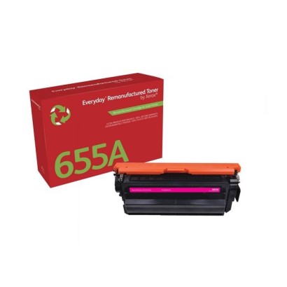 006R04346 Xerox Ay Remanufactured Everyday Magenta Remanufactured Toner By Xerox Replaces Hp 655A (Cf453A), Standard Capacity