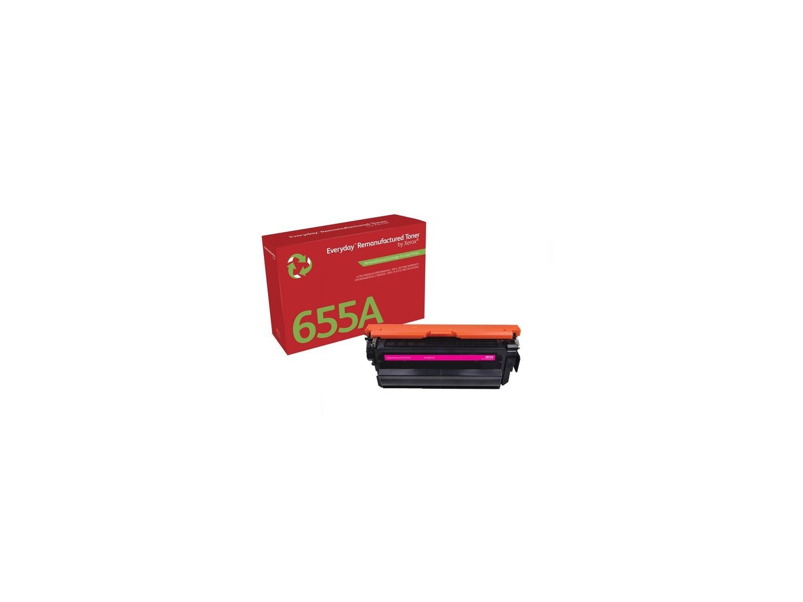 006R04346 Xerox Ay Remanufactured Everyday Magenta Remanufactured Toner By Xerox Replaces Hp 655A (Cf453A), Standard Capacity 006R04346 Xerox Ay Remanufactured Everyday Magenta Remanufactured Toner By Xerox Replaces Hp 655A (Cf453A), Standard Capacity