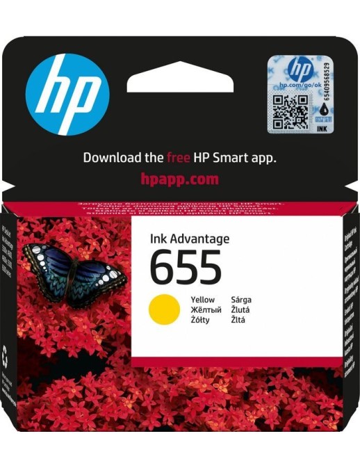 CZ112AE HP 655 Yellow Original Ink Advantage Cartridge