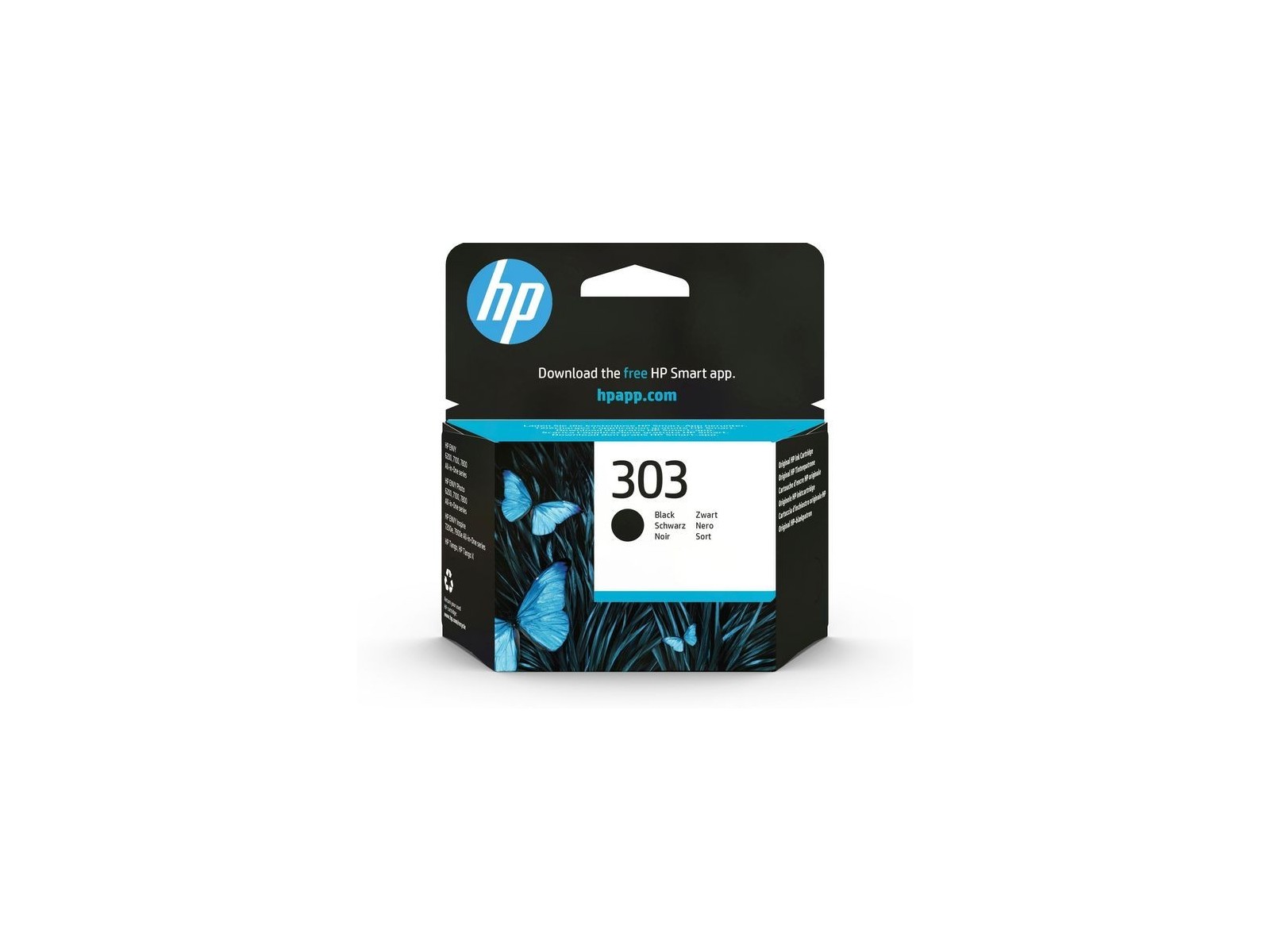 T6N02AEUUQ HP 303 Black Original Ink Cartridge T6N02AEUUQ HP 303 Black Original Ink Cartridge