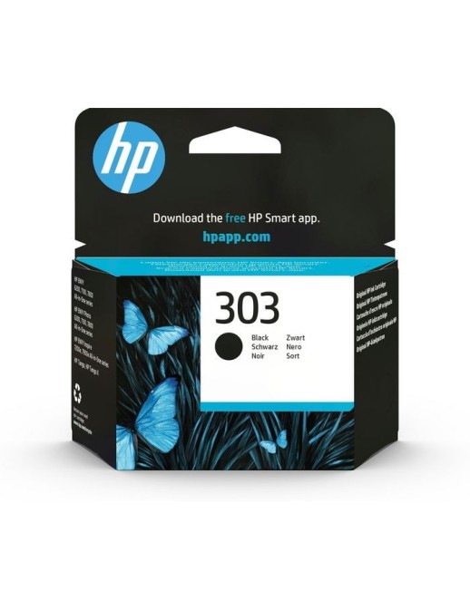 T6N02AEUUQ HP 303 Black Original Ink Cartridge