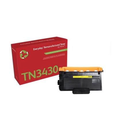 006R03617 Xerox Ay Remanufactured Everyday Black Remanufactured Toner By Xerox Replaces Brother Tn3430, Standard Capacity
