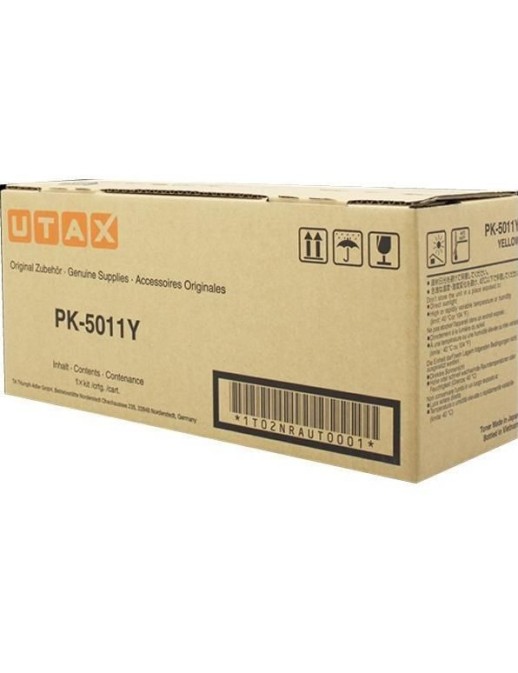 1T02NRAUT0 Utax Toner Cartridge 1 Pc(S) Original Yellow
